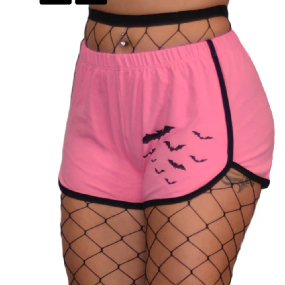 NWT Pinky Star Bat Gang Shorts